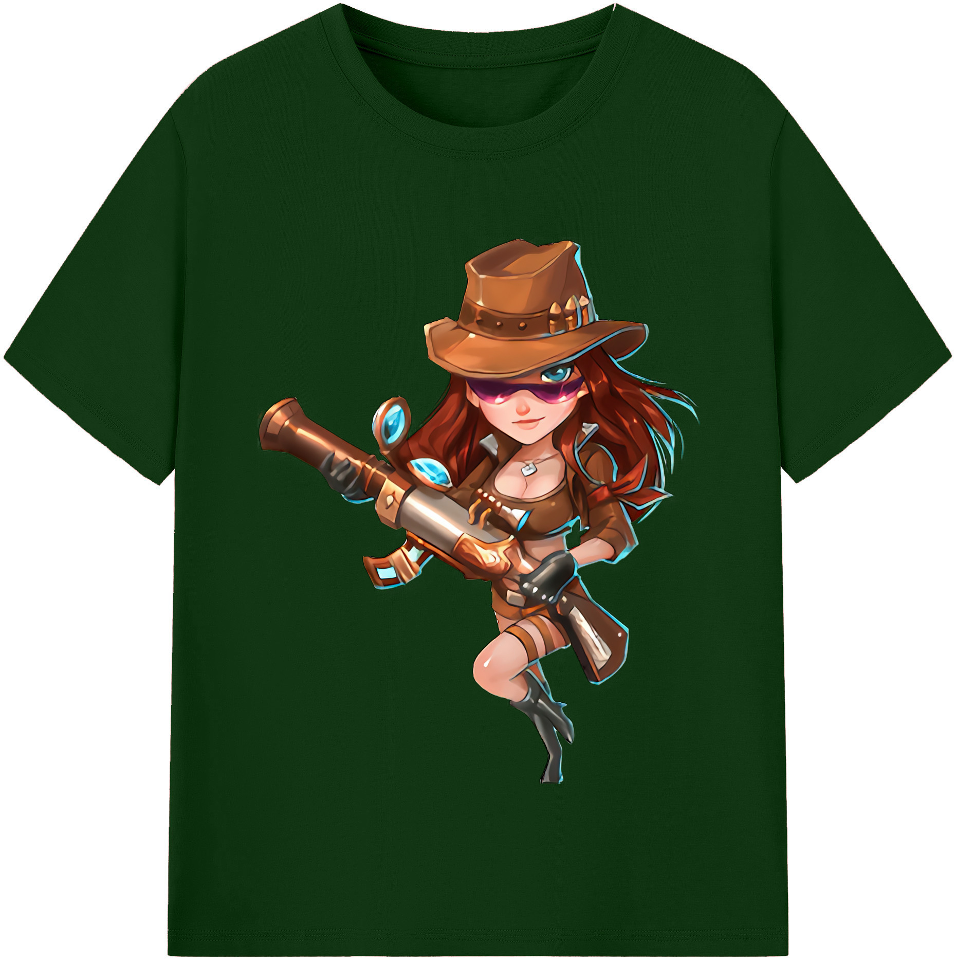 リーグ・オブ・レジェンド League of Legends LOL 綿100％半袖Tシャツ（フロントプリント）